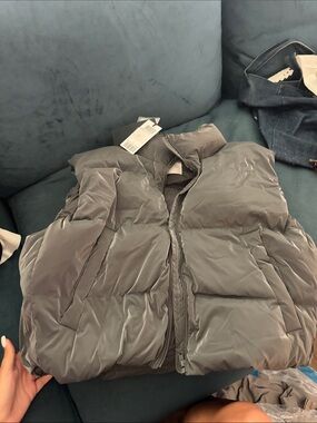 JNBY- Gray Puffer vest